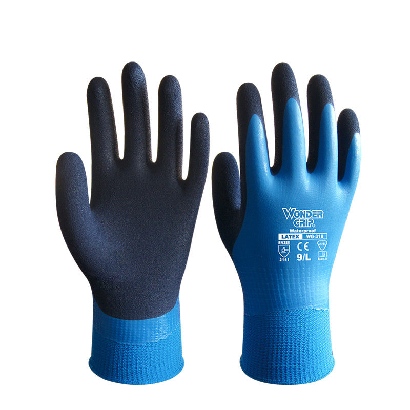 Latex waterproof non-slip gloves