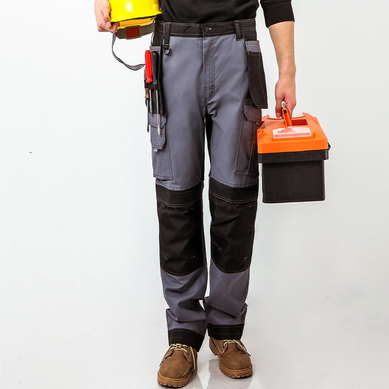 Multi-pocket Overalls Wear-resistant Labor Protection Fly Bag Pants