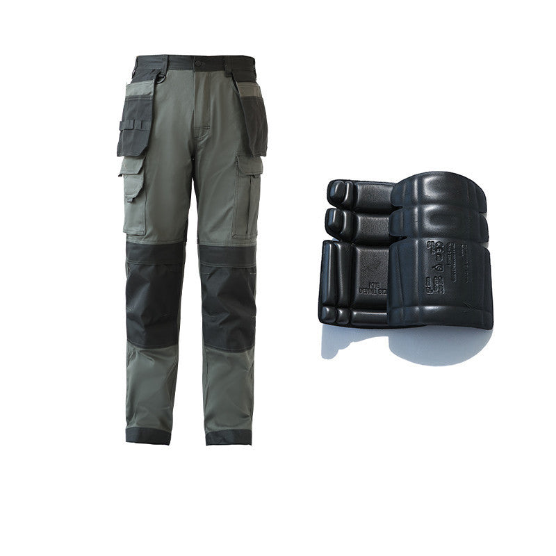 Multi-pocket Overalls Wear-resistant Labor Protection Fly Bag Pants