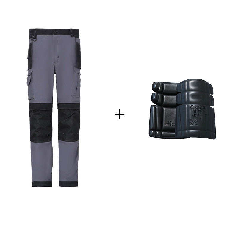 Multi-pocket Overalls Wear-resistant Labor Protection Fly Bag Pants